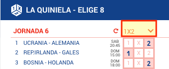 Estimación escrutinio elige 8